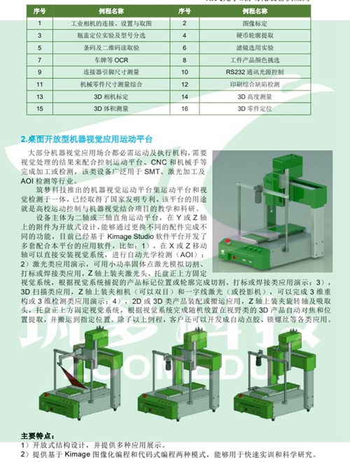 機器視覺實驗室建設方案（本科）